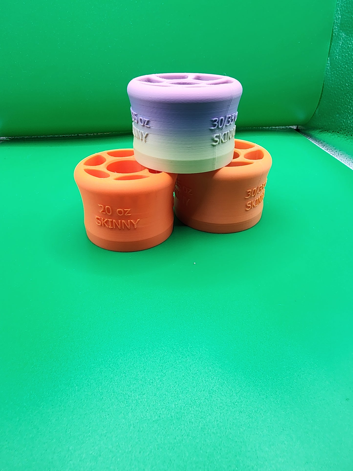 20 oz skinny tumbler epoxy insert for  3/4 inch tuner