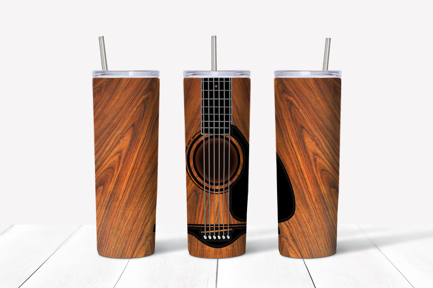 wood guitar 20 oz Tumbler